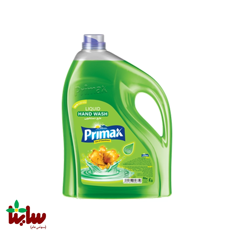 قیمت وخرید مايع دستشويی شفاف پریمکس ۳۷۵۰ گرمی