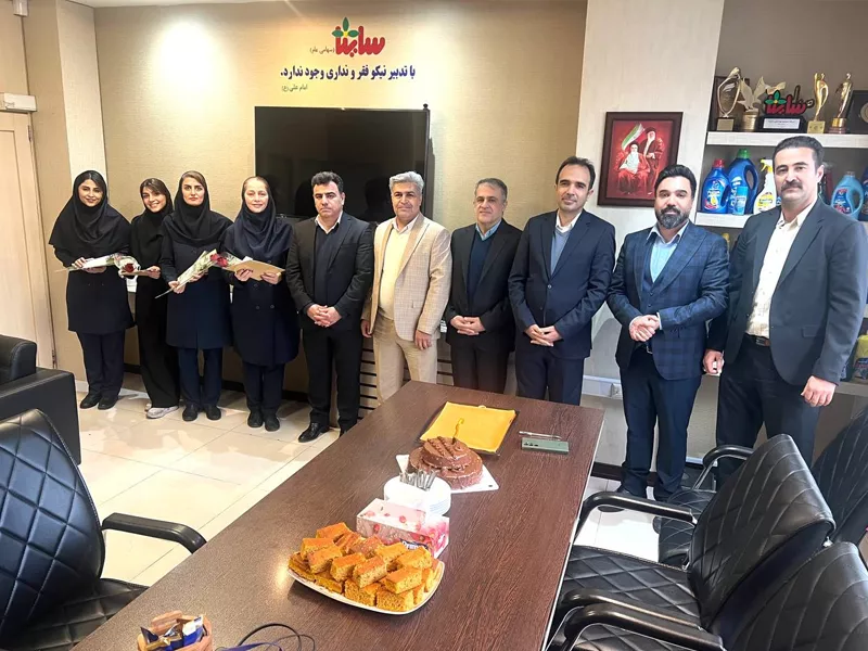 «جشن میلاد کوثر» در شرکت ساینا 2 اخباز11