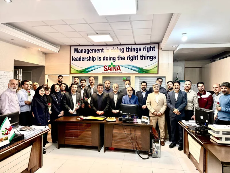 اخبار 19 گرامیداشت روز حسابدار در شرکت صنایع بهداشتی ساینا