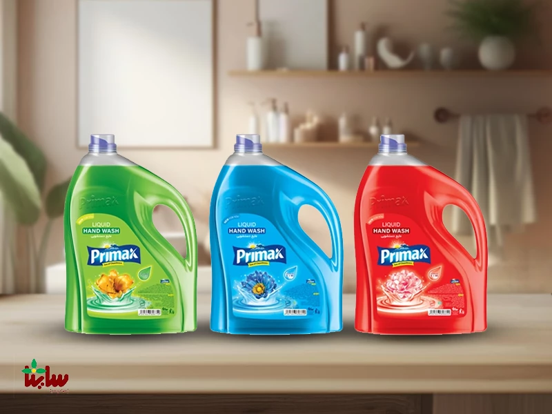 مايع دستشويی شفاف پریمکس ۳۷۵۰ گرمی