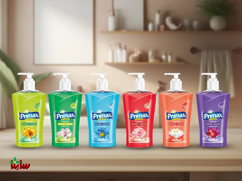 مايع دستشويی صدفی پریمکس ۴۵۰ گرمی