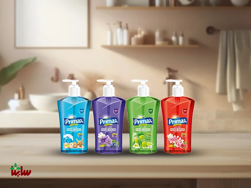 مایع دستشویی شفاف پریمکس 450 گرمی