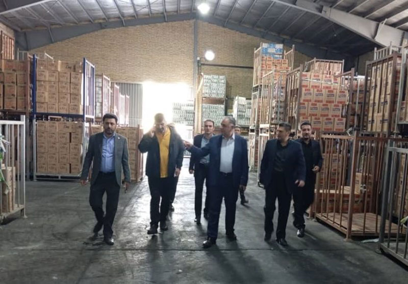 بازدید مدیرعامل شرکت توسعه صنایع بهشهر از شرکت به‌پخش