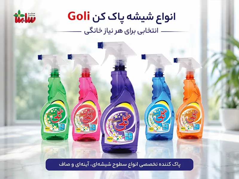 انواع شیشه‌ پاک‌ کن Goli
