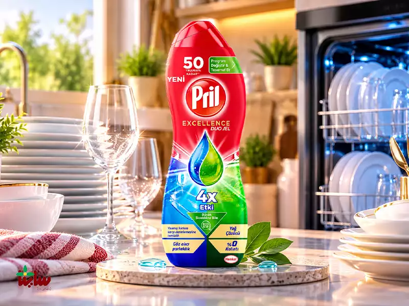 بهترین برندهای ژل ماشین ظرفشویی + 8 برند ایرانی و خارجی! 30 بهترین برندهای ژل ماشین ظرفشویی خارجی: 2. پریل