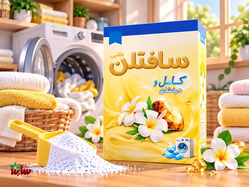بهترین برند پودر لباسشویی + 10 برند ایرانی و خارجی! 25 بهترین برندهای پودر لباسشویی ایرانی: 3. سافتلن
